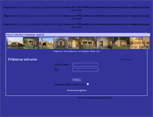 Tablet Screenshot of databaze.fortifikace.net